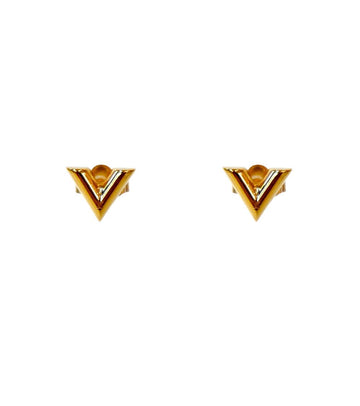 LOUIS VUITTON Essentielle V Gold Ohrringe 58809 157053912