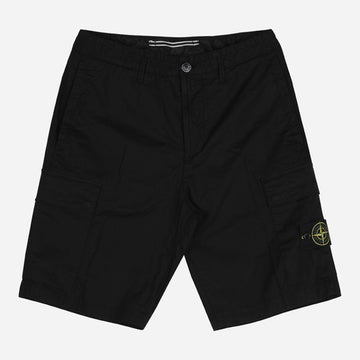 STONE ISLAND ワッペンパッチカーゴパンツ ブラック L100020 S0003 V0029 157060528