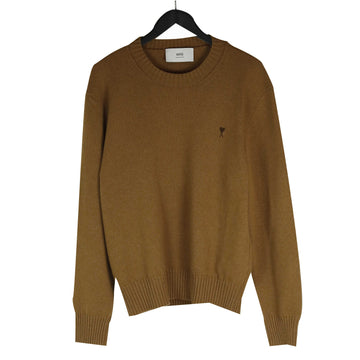 AMI Kaschmir-Strickpullover mit Herzlogo 14324 157070506