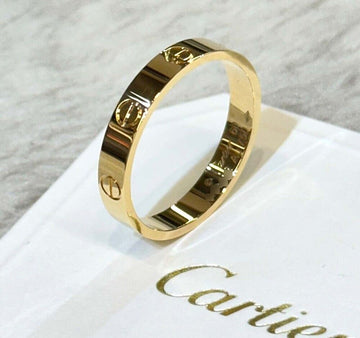 CARTIER YG Mini-Love-Ring Ring 60 148576964