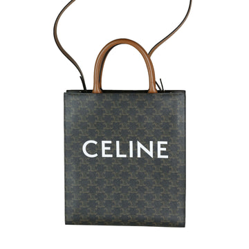 Celine Triomphe Canvas Cabas Tote Bag Crossbody 191542 14339 157086982 [P]