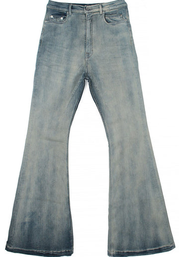 Rick Owens BOLAN Bootcut Sky Stretch Denim DU02D2365 SKY 46 117746548