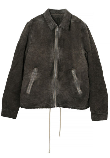 Rick Owens Cotton Moleskin ZIPFRONT Jacket 118308667