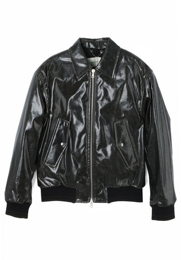 Dries Van Noten Coated Jacket Black 152352311