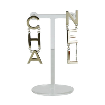 CHANEL Lettering Logo Earrings 14341 157088918