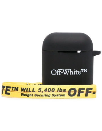 Off White Lettering Silicon AirPods Case 29963421