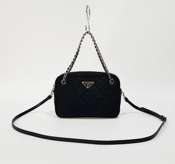 Prada Nylon Quilted Chain Shoulder Bag 1BH910 157093686