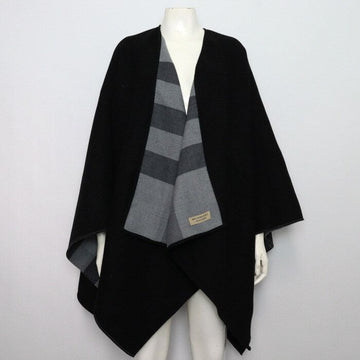 BURBERRY Zweifarbiger Merinowoll-Reversible-Check-Cape-Poncho 4029404 157124940