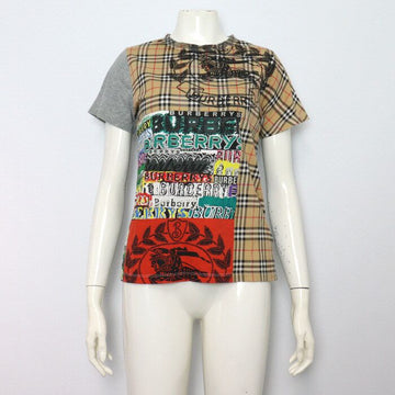 BURBERRY 8002337 Check Grafitti 12Y Kinder Junior T-Shirt 157125305