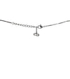 DIOR Rote Trotter Silber Halskette 51468 157127382 [P]