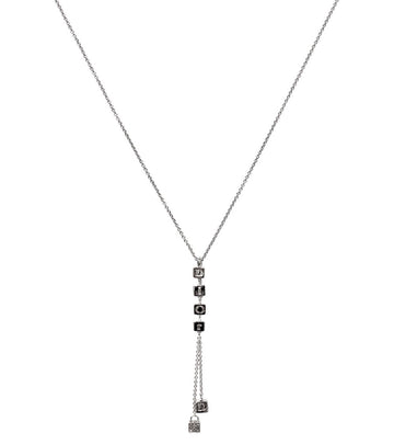 DIOR キュービックキューブ シルバー ネックレス 59767 157127393
