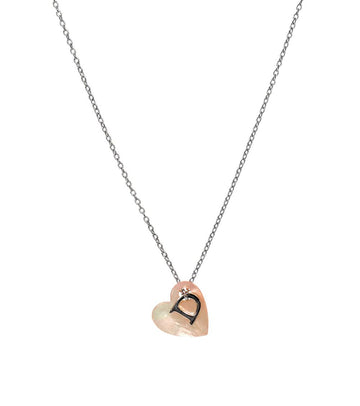 DIOR D Herz D Silber Halskette 61594 157127395