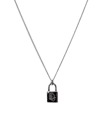DIOR Schloss Oblique Silber Halskette 61463 157127408