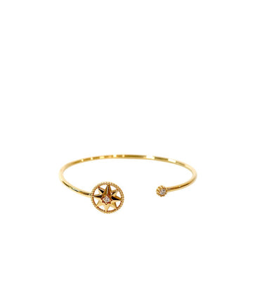 DIOR 750 Gelbgold Rose de Vent Diamantarmband 60903 157127433