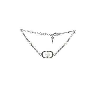 Dior Pearl Petit CD Silver Bracelet 60942 157127435