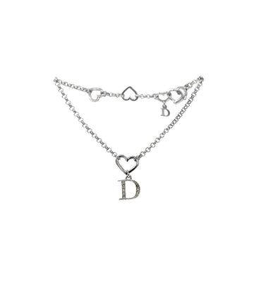 Dior Heart Cubic D Silver Bracelet 57456 157127467