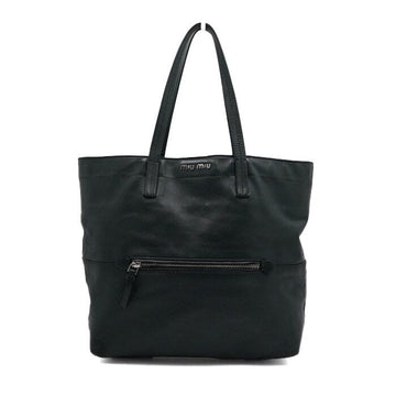MIU MIU Grüner Kalbsleder Vitello Shopper Schultertasche aa64742 157136110