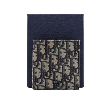 Dior Oblique Jacquard Vertical 2-Tier Card Holder AA64709 157137578