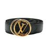 LOUIS VUITTON レザーとファブリックのベルト 9136250693 157151559 [P]