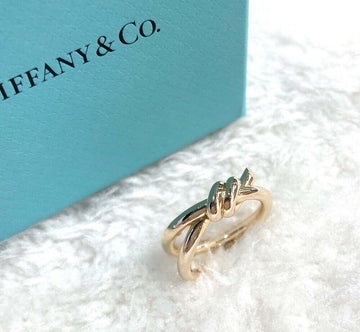TIFFANY & CO RGノート ダブルロウ リング 70153629 157171942