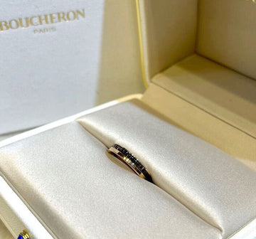 BOUCHERON Quattro Ring Klassischer Hochzeitsbandring 18K 111512 148577052