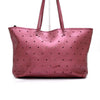 Fendi Performance Pink Metallic Shopper Shoulder Bag 8BH185 157176524 [P]
