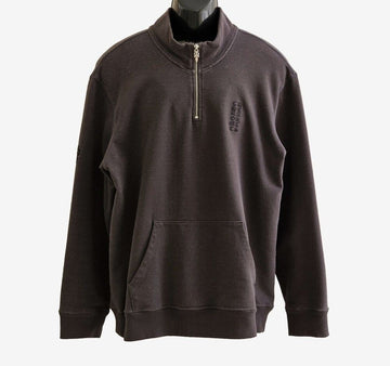Chrome Hearts Half Zip-Up XL Charcoal Gray F0MZY25D 157178925