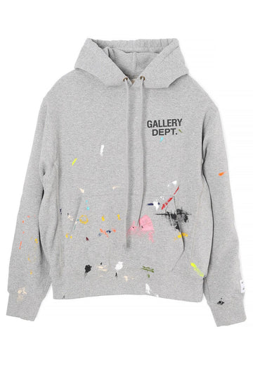 GALLERY DEPT ペイントロゴフーディ グレー EN2120P 29962549