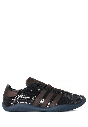 ADIDAS ウェールズボナー WB KARINTHA SEQUIN ブラックブラウン JR0259 153433604
