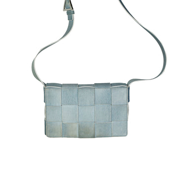 BOTTEGA VENETA デニムパターンカセットクロスバッグ 708768 14379 157182413