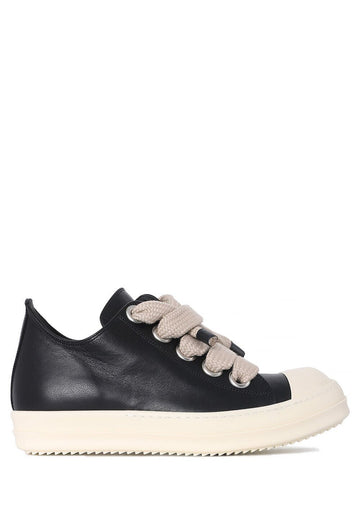 Rick Owens Jumbo Race Low Sneakers Black Milk RU02E1893 LCOW2 911 149582171
