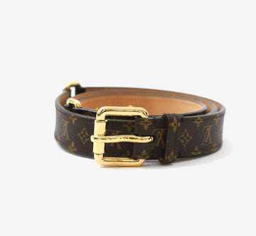 LOUIS VUITTON Monogram Gürtel Gold 85 9148047717 157186773