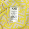 FENDI FZXC39 Gelb FF Logo Damen ärmelloses T-Shirt 64696 157186981 [P]