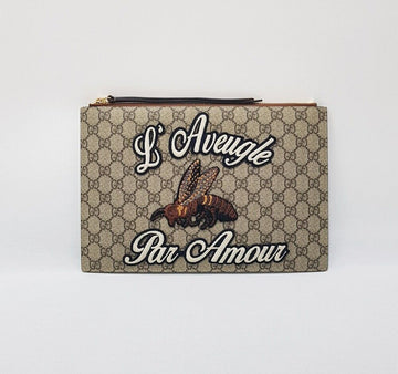GUCCI GGスプリーム クラッチバッグ 431416 136048086