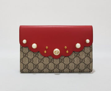GUCCI Supreme Perlen Clutch 431476 79034619