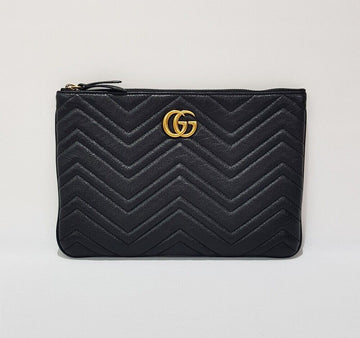 GUCCI マモント レザー クラッチ 525541 107742163