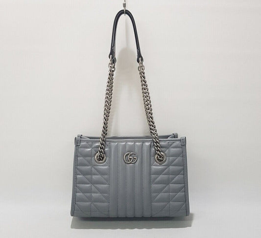 GUCCI GG GG マモン マトラッセ チェーン トート ショルダーバッグ 681483 124801398