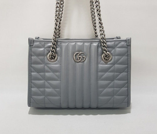 GUCCI GG GG マモン マトラッセ チェーン トート ショルダーバッグ 681483 124801398