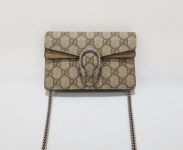 Gucci Dionysus Super Mini Chain Crossbody Bag 72657083
