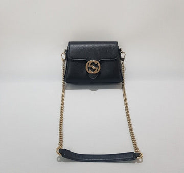 GUCCI GGインターロッキングミニチェーンクロスバッグ 607720 128749780