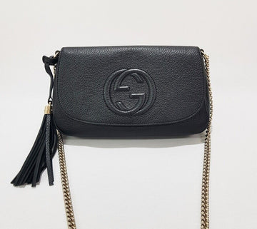 Gucci Soho Tassel Chain Crossbody Bag 24050345 77516688