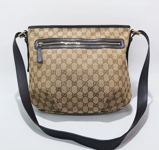 Gucci GG Canvas Crossbody Bag 119792950