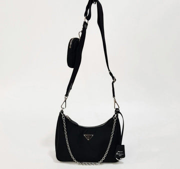 PRADA Tessuto Kette Hobo Tasche 1BH204 157192550