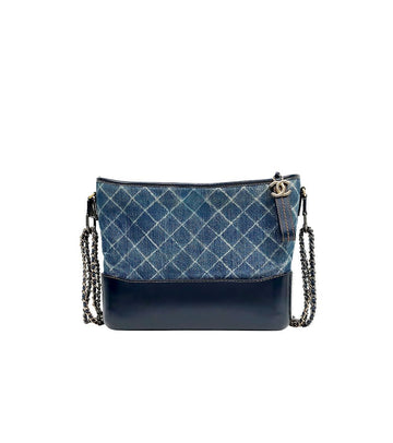 CHANEL Denim Große Gabrielle Hobo-Tasche 60457 157205554
