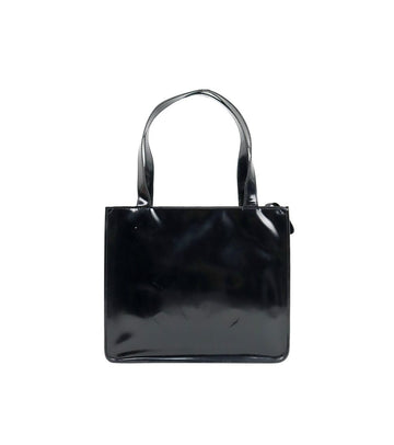 CHANEL Schwarze Lack Schultertasche 60060 157205505