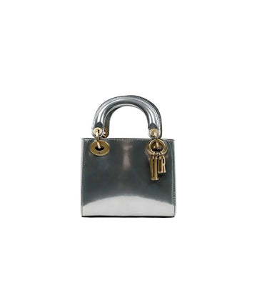 DIOR Mini Metallische Lady Tote Bag 61847 157205498