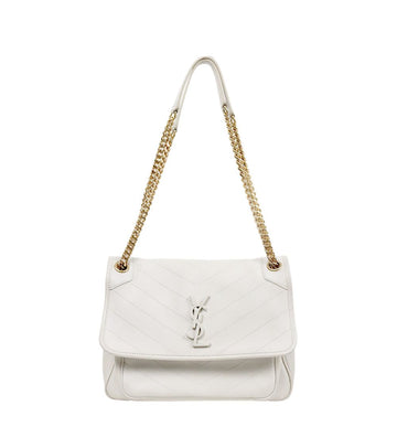 Saint Laurent Ivory Niki Medium Shoulder Bag 62350 157205507