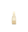 CHANEL Beige Fabric Shoulder Bag 16872 157207596 [P]