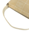 CHANEL Beige Fabric Shoulder Bag 16872 157207596 [P]