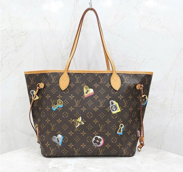 Louis Vuitton Limited Love Lock Monogram Canvas Neverfull MM M43988 149970117